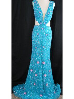 Aleta, Size 2, Turquoise